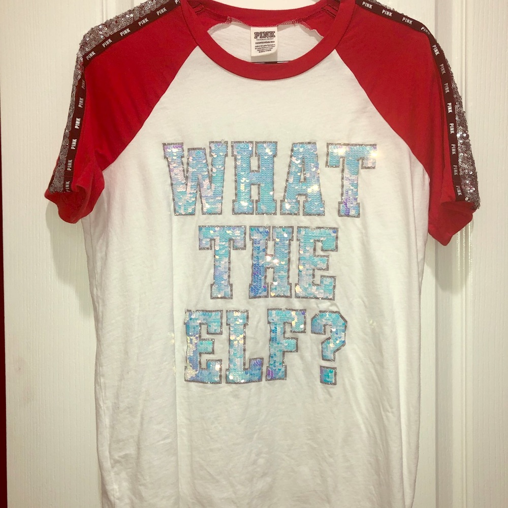 V/S pink tee